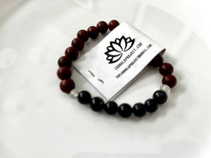 Sale Blue sandstone wrist mala